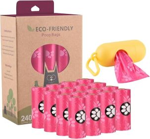 Dog Poo Bags Corn Starch Blended  Extra Thick Strong